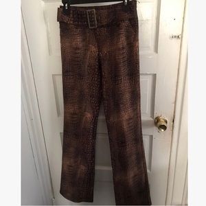 I.Am.Gia Crocodile pants